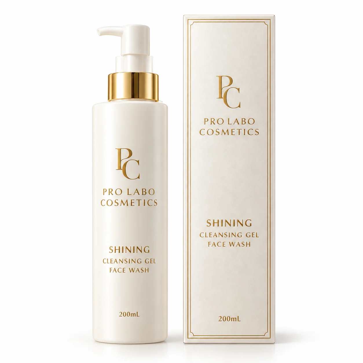 Очищающий гель SHINING CLEANSING GEL FACE WASH, PRO LABO COSMETICS, 200 мл — фото 1