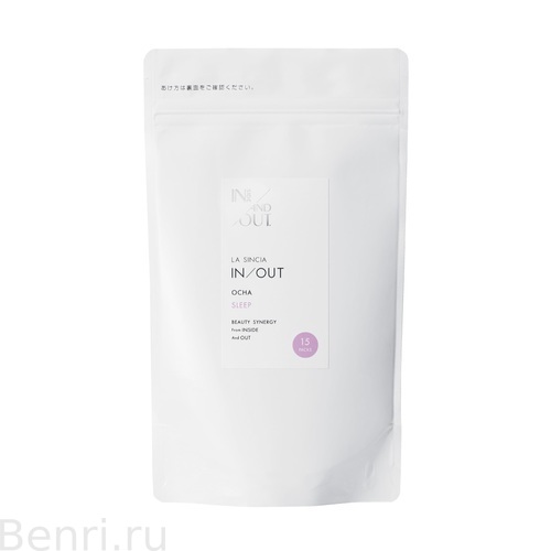 Чай с успокаивающим действием, IN/OUT OCHA SLEEP, la sincia, 2g×15 шт.