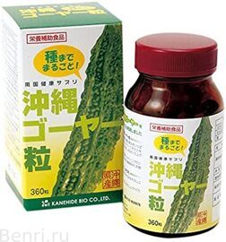 Пищевая добавка для здоровья Okinawa Goya Grain, 360 шт