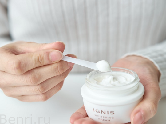 Отбеливающий крем, WHITENING CREAM, Ignis, 50 гр.