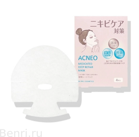 Восстанавливающая маска со смягчающим и успокаивающим эффектом ACNEO Medicated Deep Repair Mask, 4 шт.