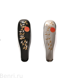 Расческа SCALP BRUSH MAKIE, S HEART S (короткая модель), черная