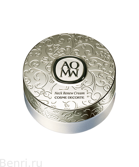 Лифтинговый крем для шеи, AQ MW Neck Renew Cream, COSME DECORTE, 50 г