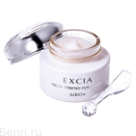 Крем для кожи вокруг глаз, Excia Repair Intense Eye Cream, Albion, 15 гр.