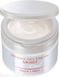 Охлаждающий летний гель-крем для лица все-в-одном Special Gel Cream Moist Cool AQUALABEL, 90 гр.