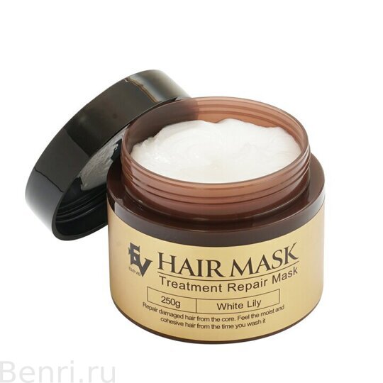 Маска для волос, EV HAIR MASK White Lily, 250 гр.
