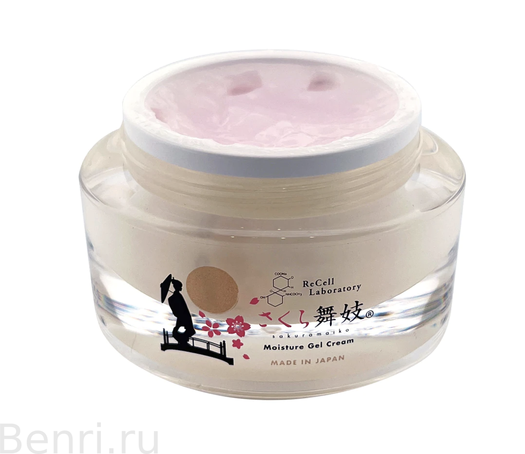 Увлажняющий гель-крем со стволовыми клетками Sakura Maiko Moisture Gel  Cream, ReCell, 50 гр