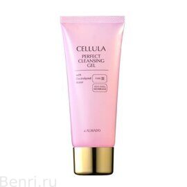 Очищающий гель для умывания с яичной мембраной EGG SHELL, Cellula Perfect Cleancing Gel, ALMADO,150 г.