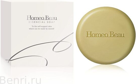 Мыло для очищения кожи Essential Soap Homeo Beau, 100 гр.