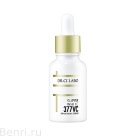 Отбеливающая сыворотка, Super White Serum 377 VC, Dr.Ci:Labo, 30 мл.